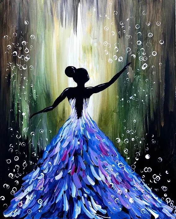 037 - Ebony Princess - purple